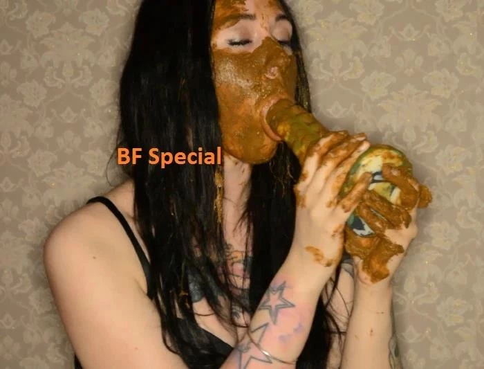 Shitting in mouth slave quickly eats diarrhea. - FullHD (2024) [FSpec-560]